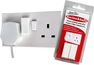 A SwithSafe switch cover 2 pack